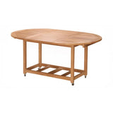 OVAL GATELEG TABLE 72" X 48"